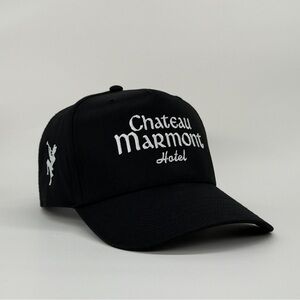 Chateau Marmont Hotel Snapback – Black and White